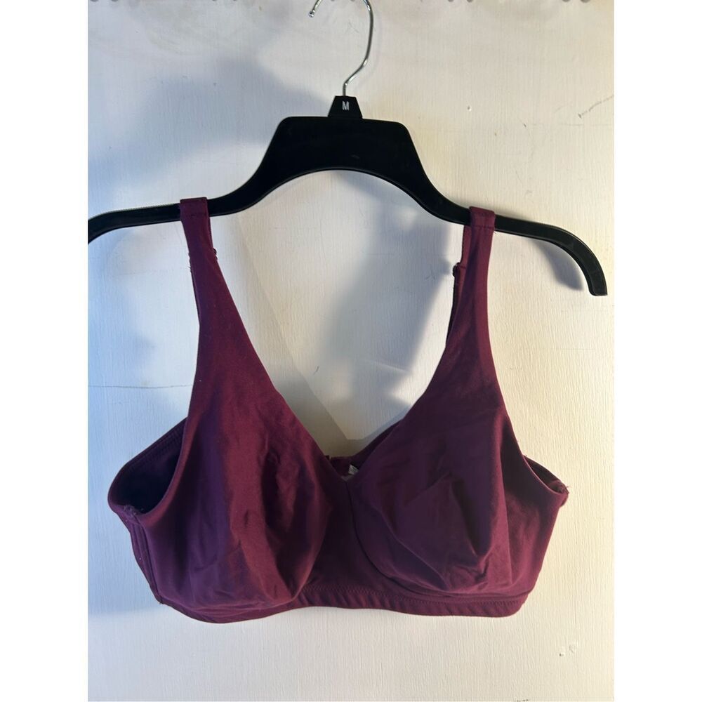 Wacoal #852 bra 36dd burgundy no wire - Picture 2 of 6